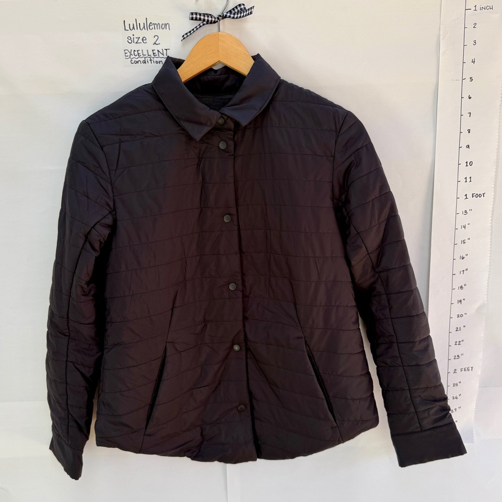 lululemon Black Puffer Jacket